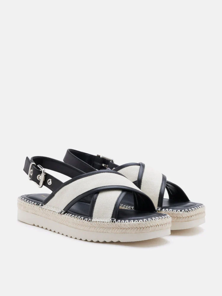 Riva Cross-Strap Espadrille Sandals - Image 8