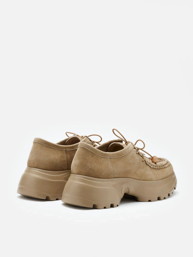 Maeve Suede Fringed Loafers - Image 8