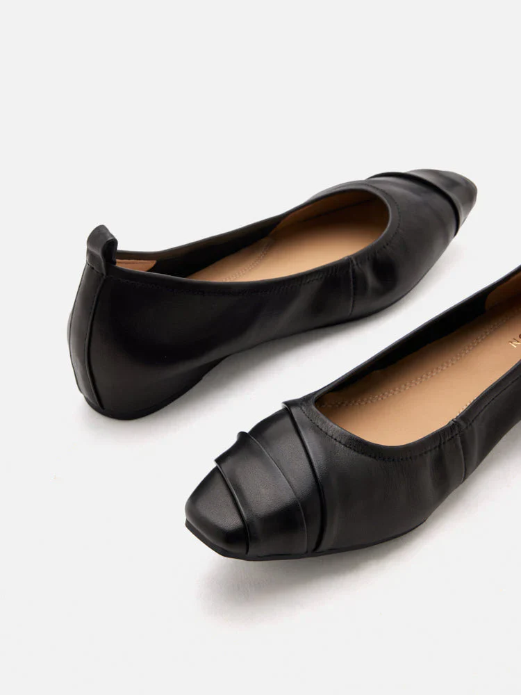 Elie Ruched Padded Flats - Image 13