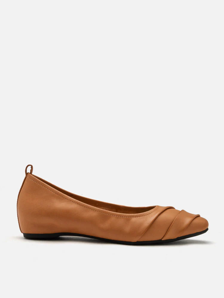 Elie Ruched Padded Flats - Image 4