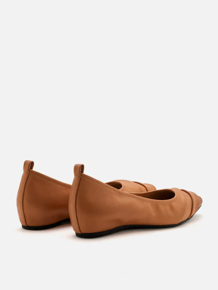Elie Ruched Padded Flats - Image 8