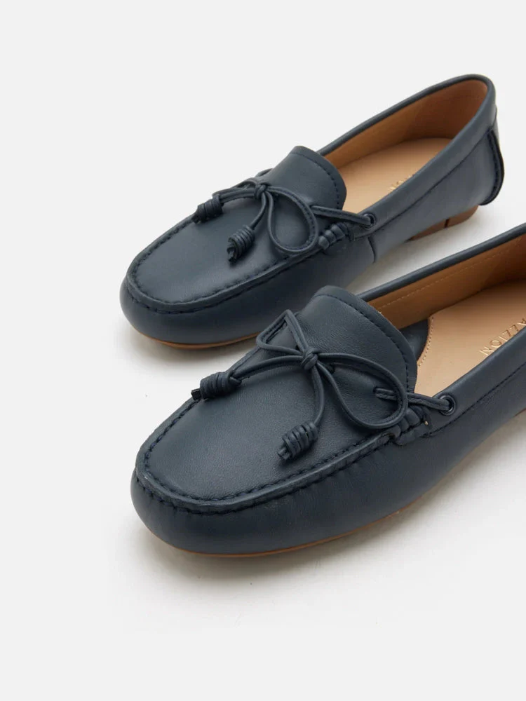 Aria Bow Knot Moccasins - Image 11