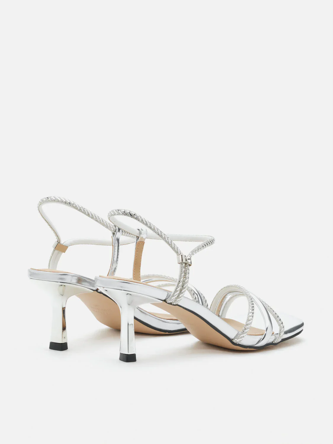 Quinella Crystal Embellished Sandal Heels - Image 7