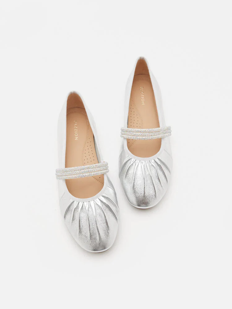Sarto Crystal Embellished Strapped Mary Janes - Image 13