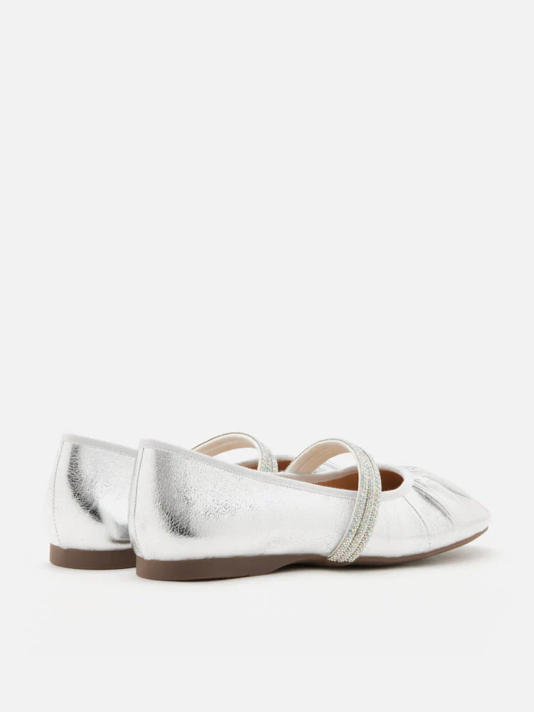 Sarto Crystal Embellished Strapped Mary Janes - Image 14
