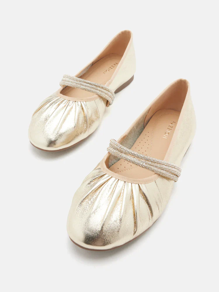 Sarto Crystal Embellished Strapped Mary Janes - Image 3