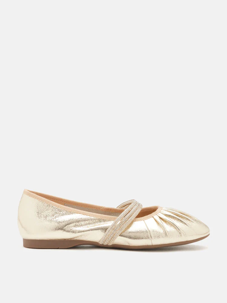 Sarto Crystal Embellished Strapped Mary Janes - Image 4