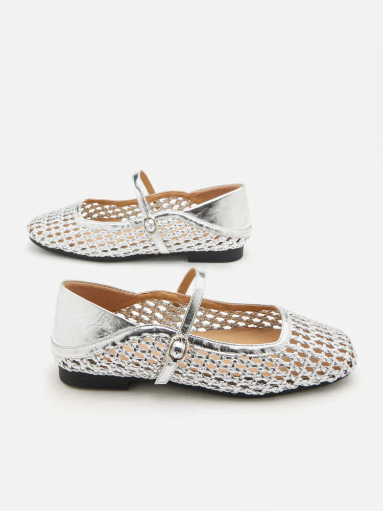 Leonie Woven Mary Janes - Image 3