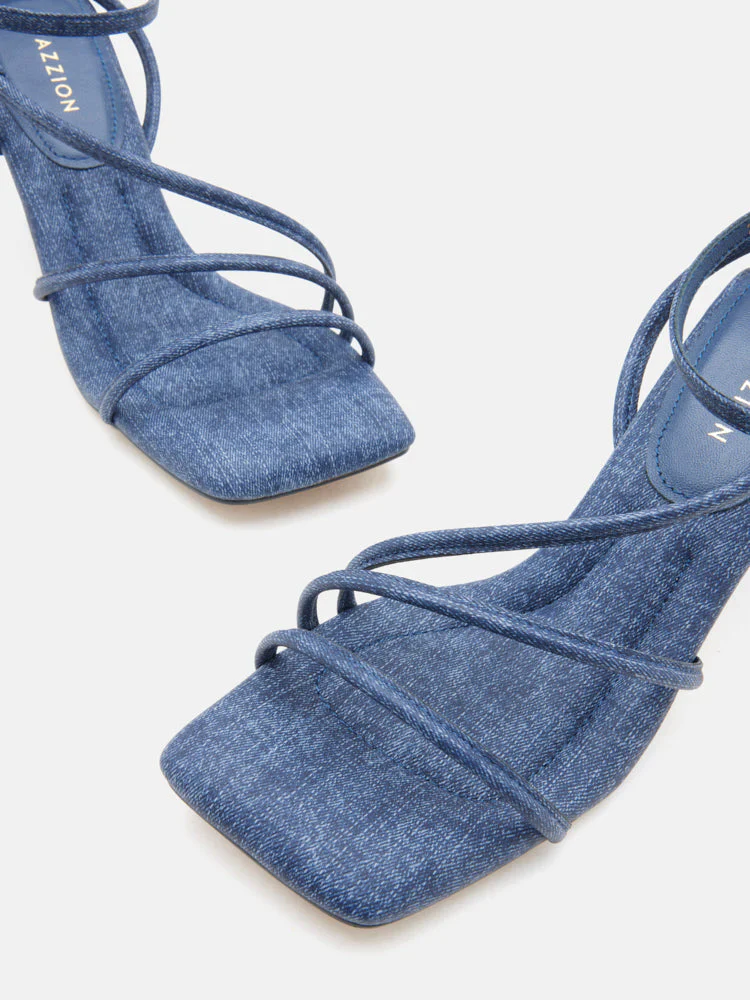 Lena Pillow Strappy Heels - Image 3