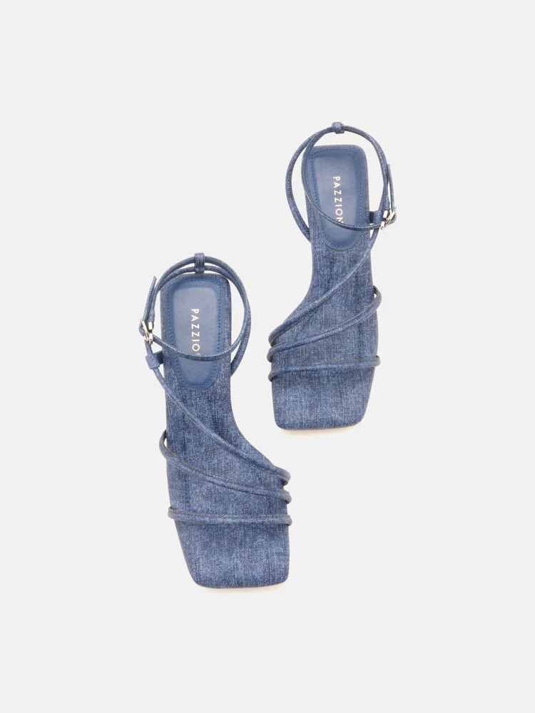Lena Pillow Strappy Heels - Image 6