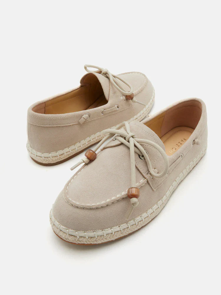 Misha Suede Espadrille Loafers - Image 10