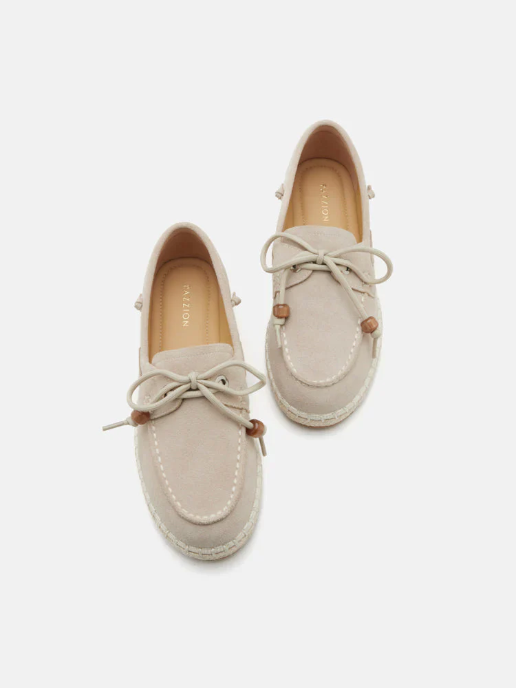 Misha Suede Espadrille Loafers - Image 13