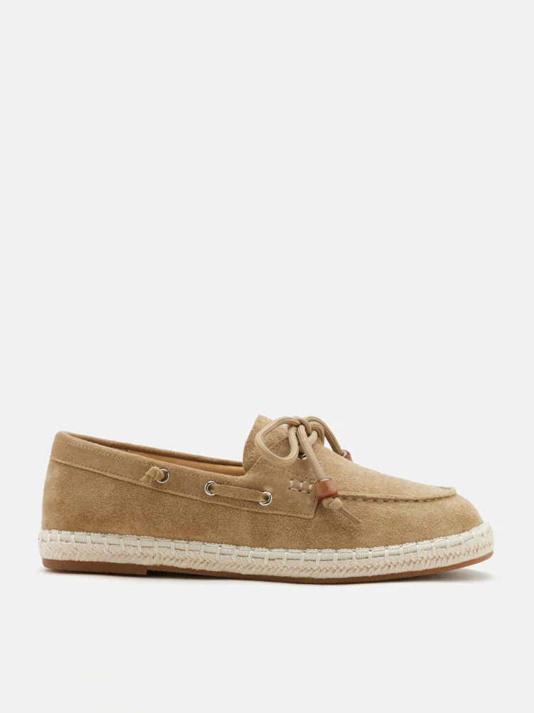 Misha Suede Espadrille Loafers - Image 4