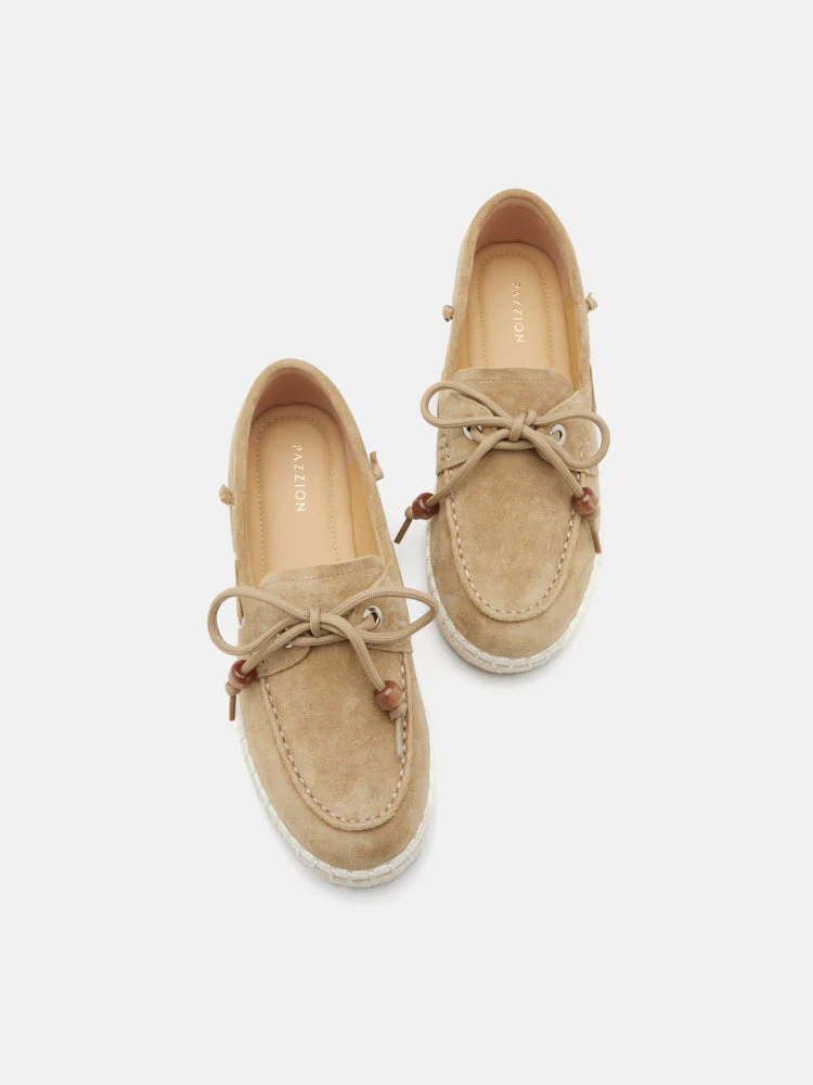 Misha Suede Espadrille Loafers - Image 6