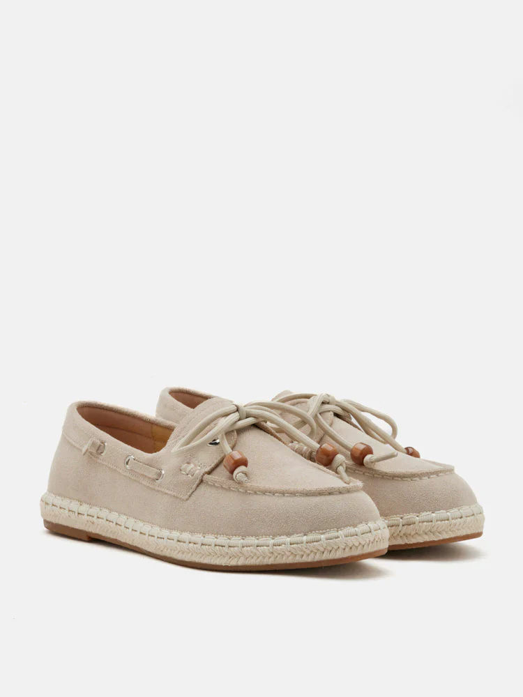 Misha Suede Espadrille Loafers - Image 8
