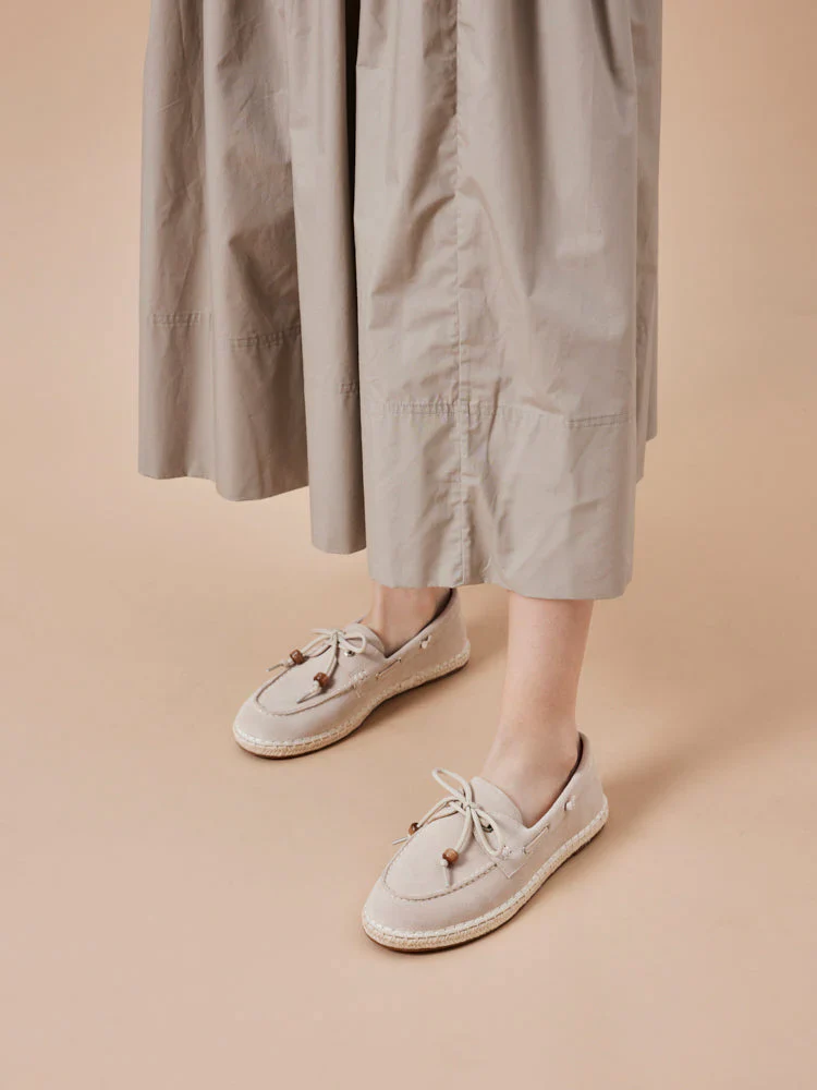 Misha Suede Espadrille Loafers - Image 9
