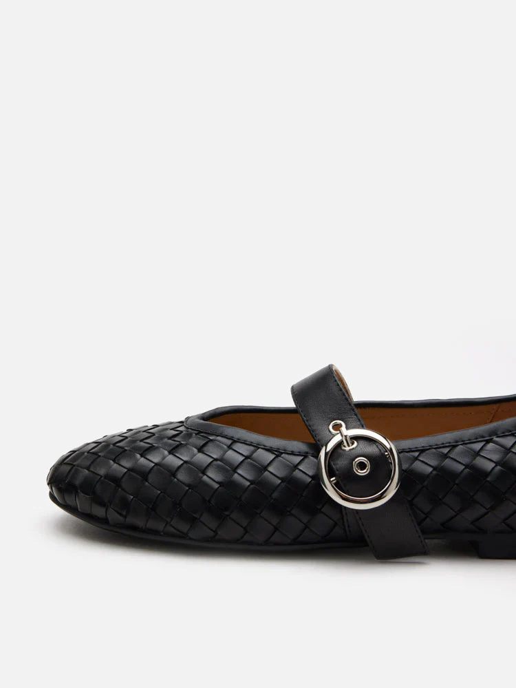 Marin Woven Mary Jane Flats - Image 10