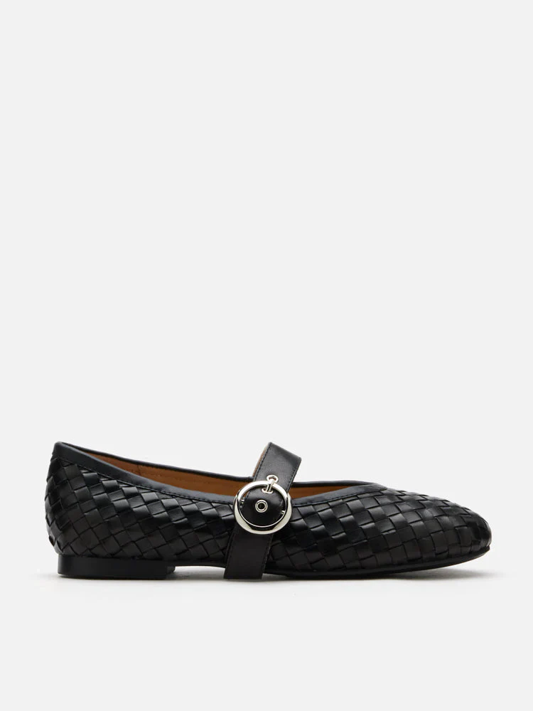 Marin Woven Mary Jane Flats - Image 11
