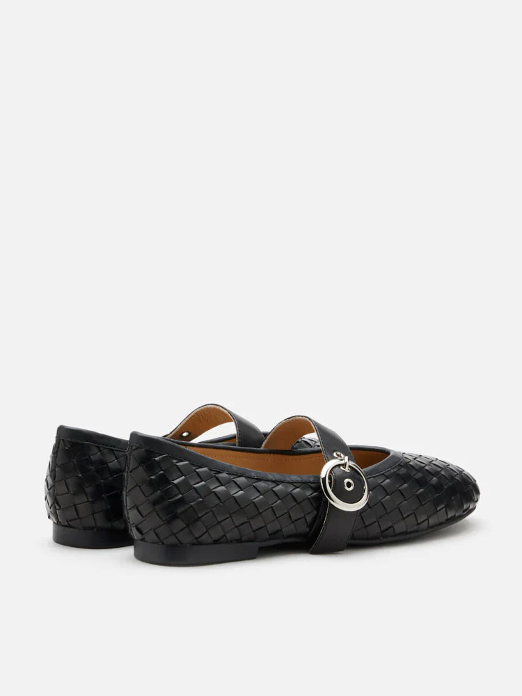 Marin Woven Mary Jane Flats - Image 14