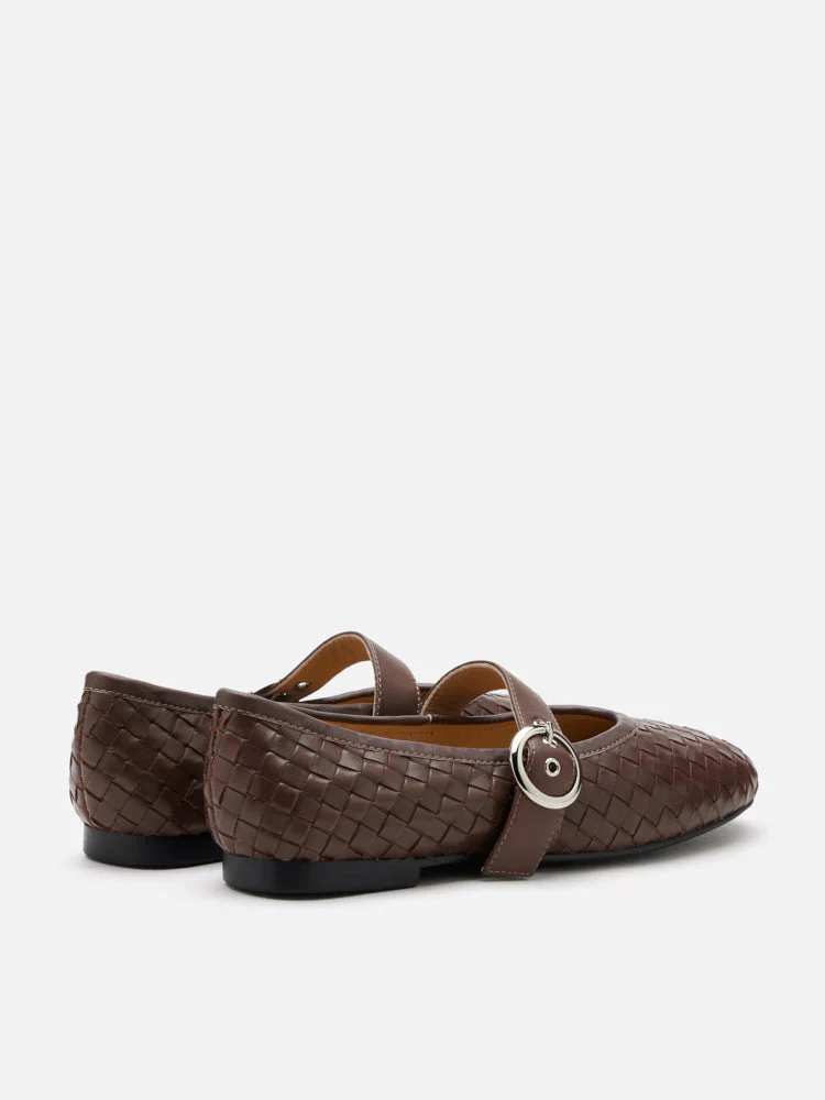 Marin Woven Mary Jane Flats - Image 7