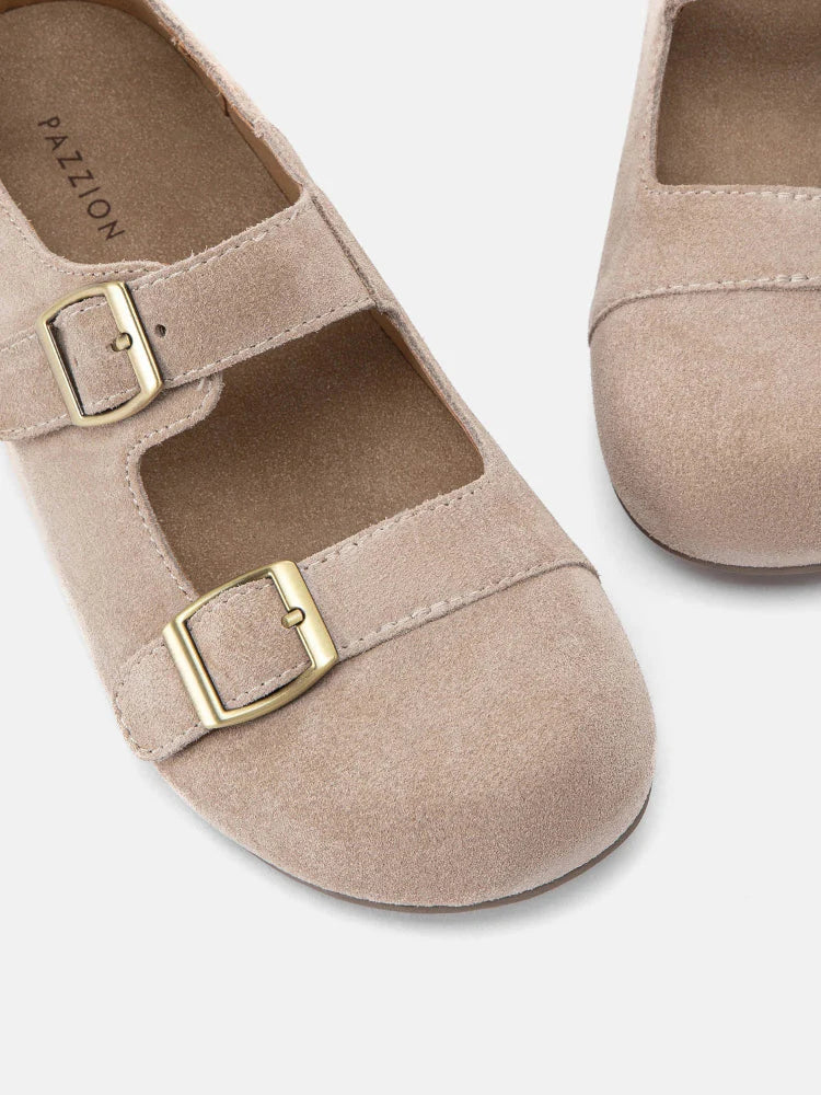 Dora Suede Mary Janes - Image 3