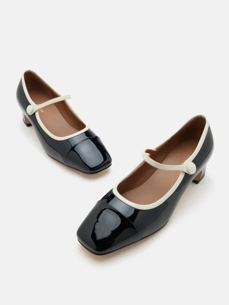 Mirra Patent Leather Mary Jane Heels - Image 10