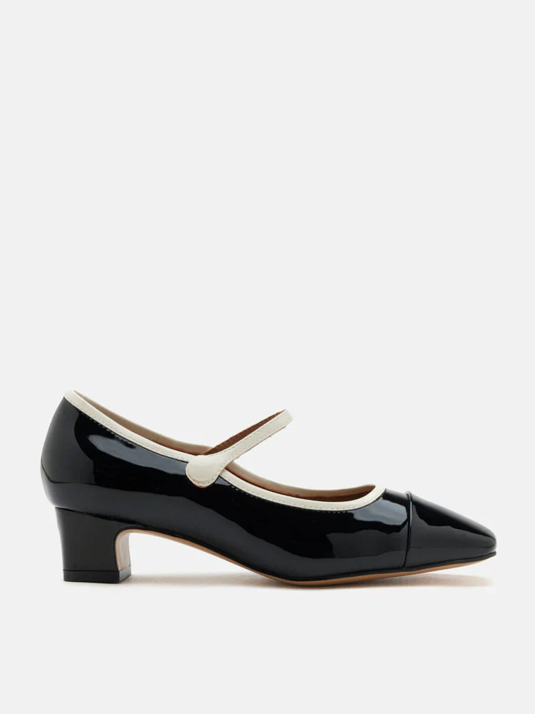 Mirra Patent Leather Mary Jane Heels - Image 11
