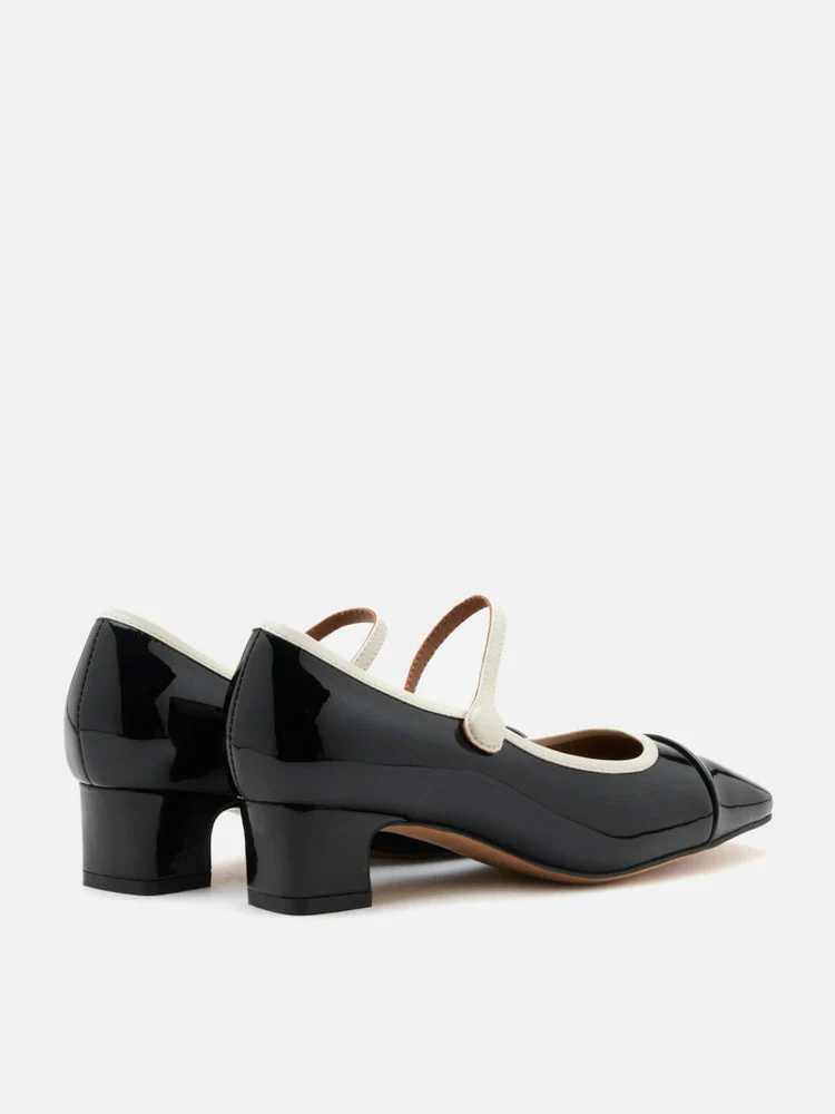 Mirra Patent Leather Mary Jane Heels - Image 14