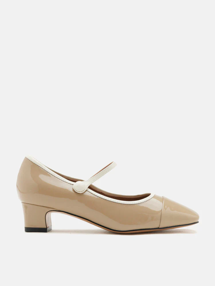 Mirra Patent Leather Mary Jane Heels - Image 4