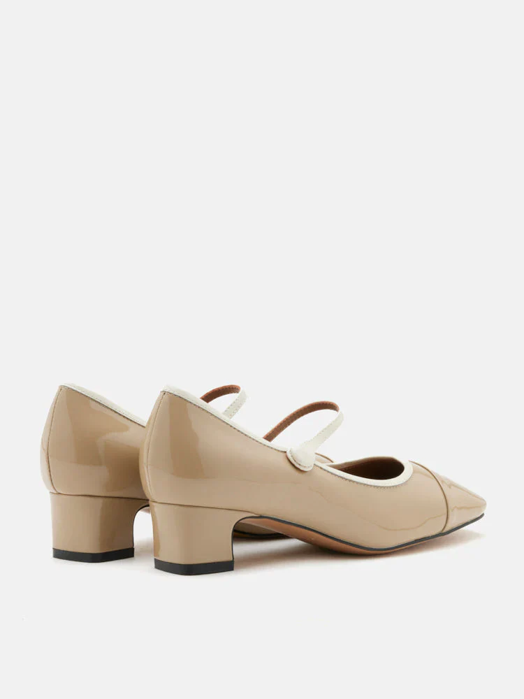 Mirra Patent Leather Mary Jane Heels - Image 7