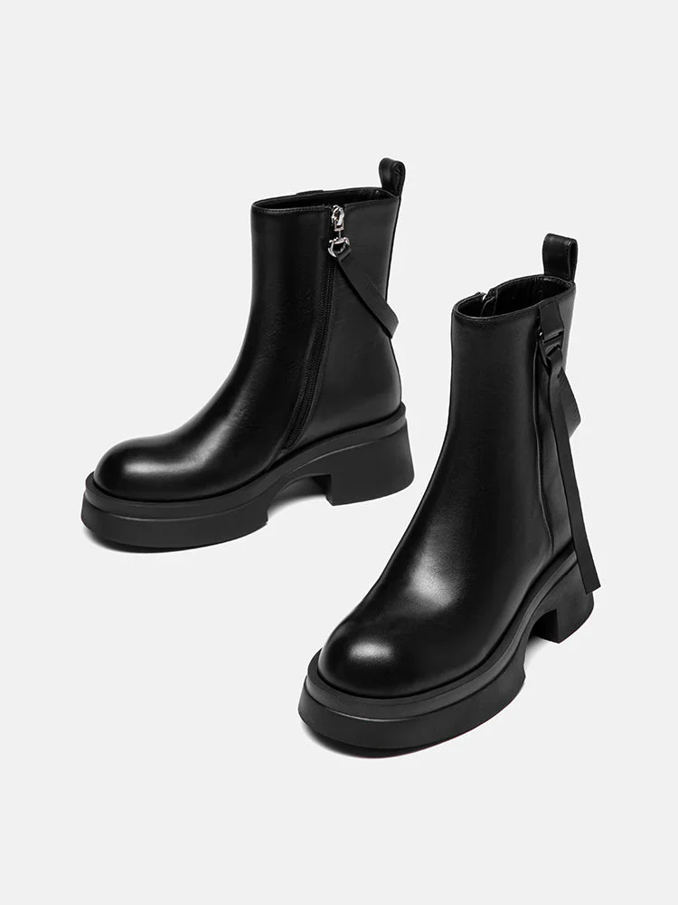 Rota Leather Ankle Boots - Image 3
