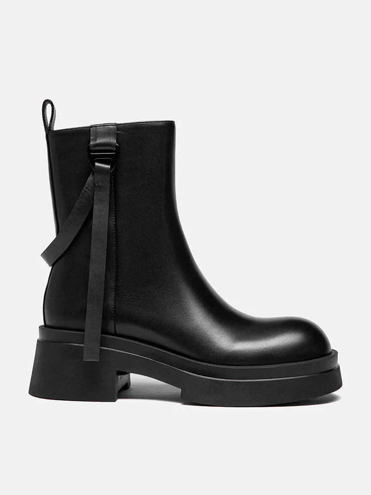 Rota Leather Ankle Boots - Image 4