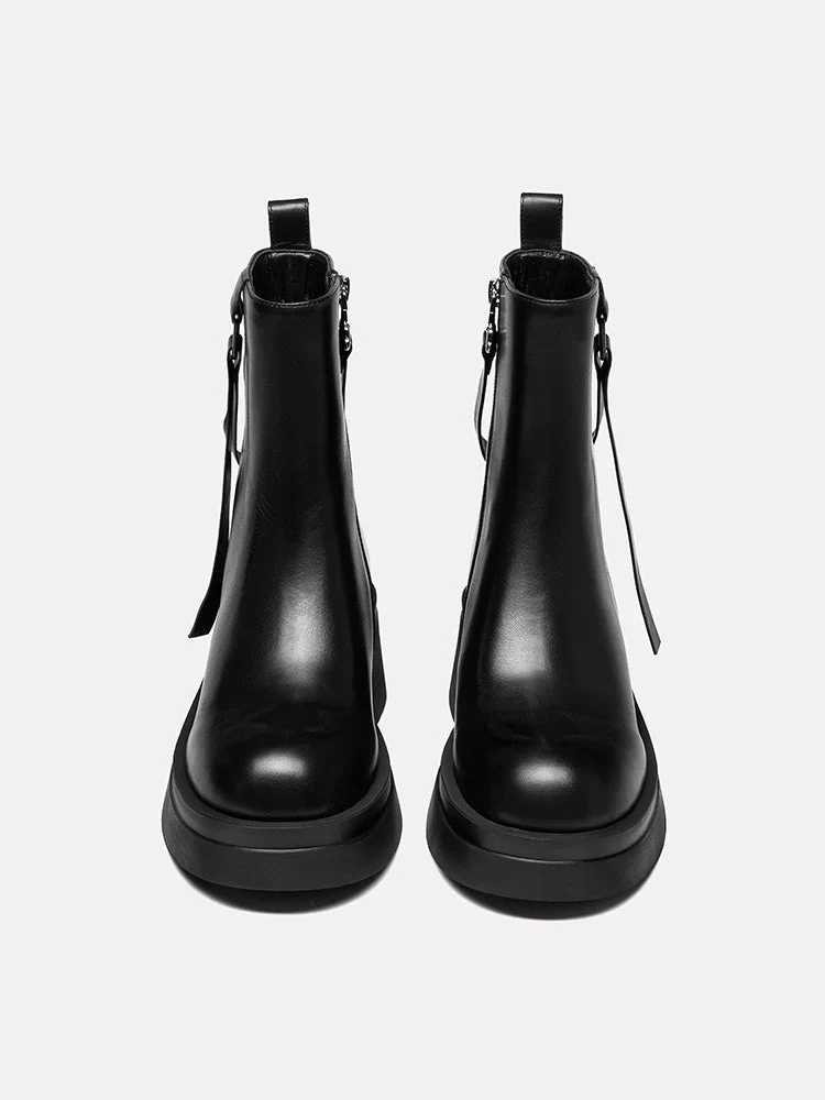 Rota Leather Ankle Boots - Image 6