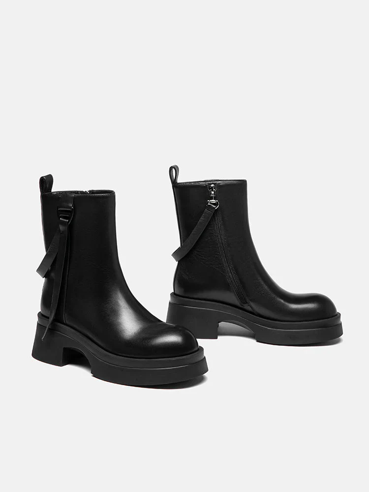 Rota Leather Ankle Boots - Image 7