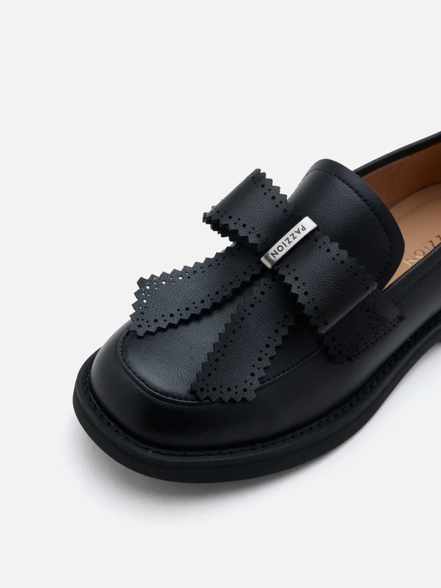 Thea Brogue Bow Loafers - Image 10