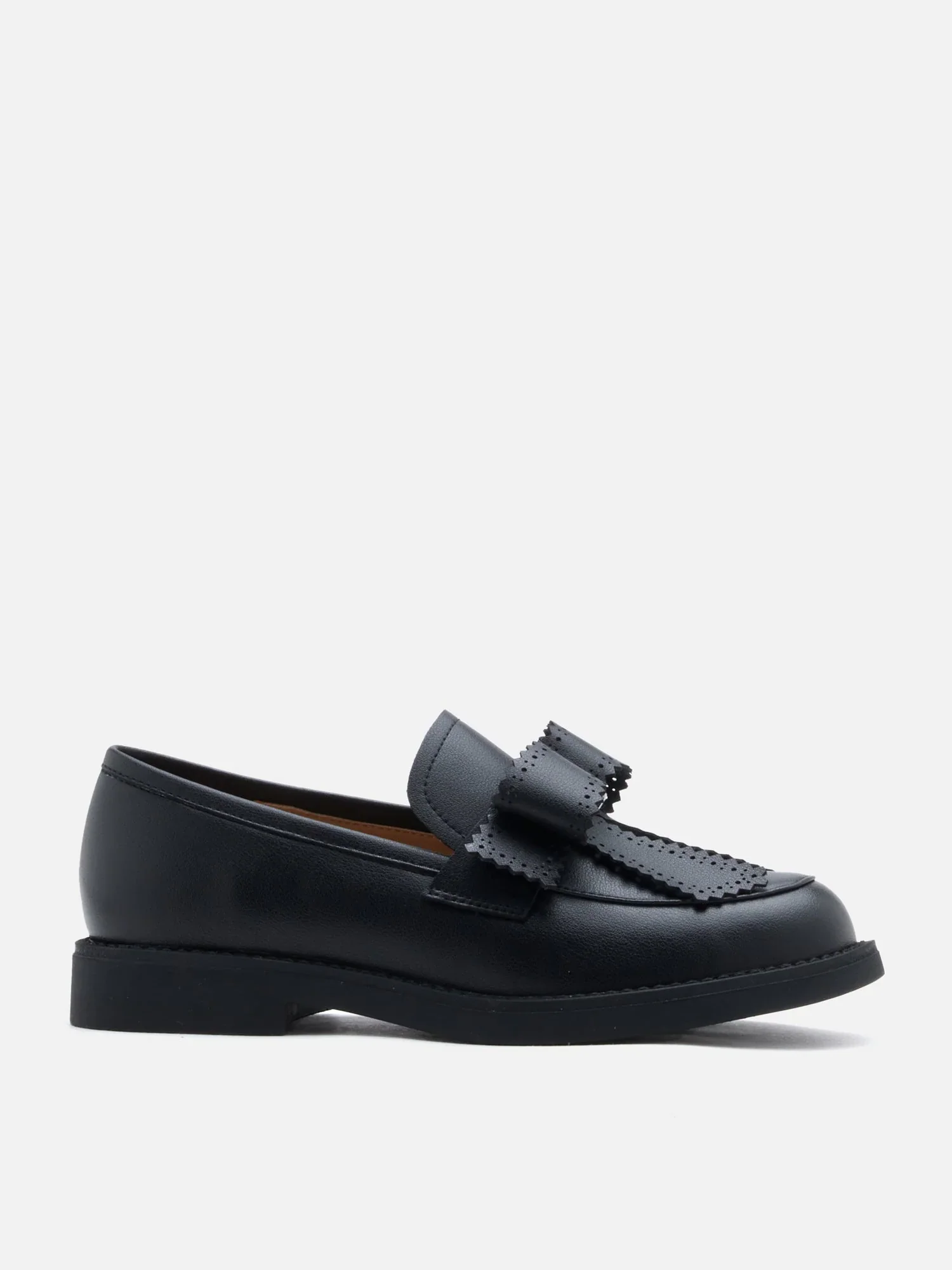 Thea Brogue Bow Loafers - Image 11