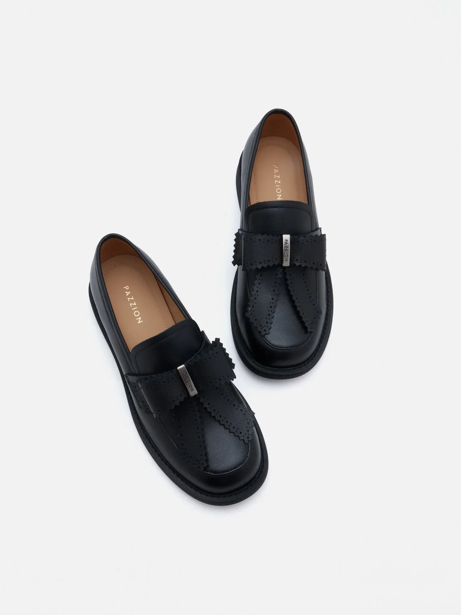 Thea Brogue Bow Loafers - Image 13