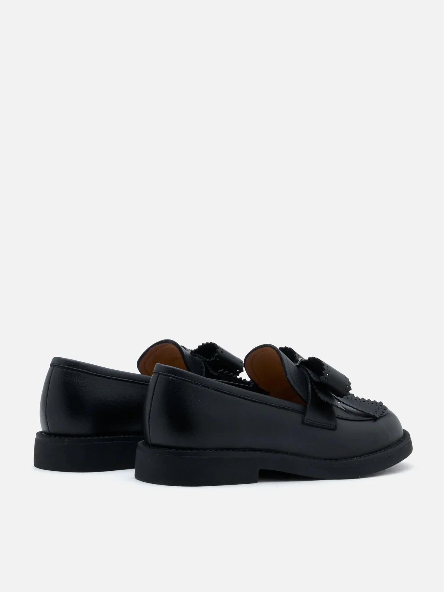Thea Brogue Bow Loafers - Image 14