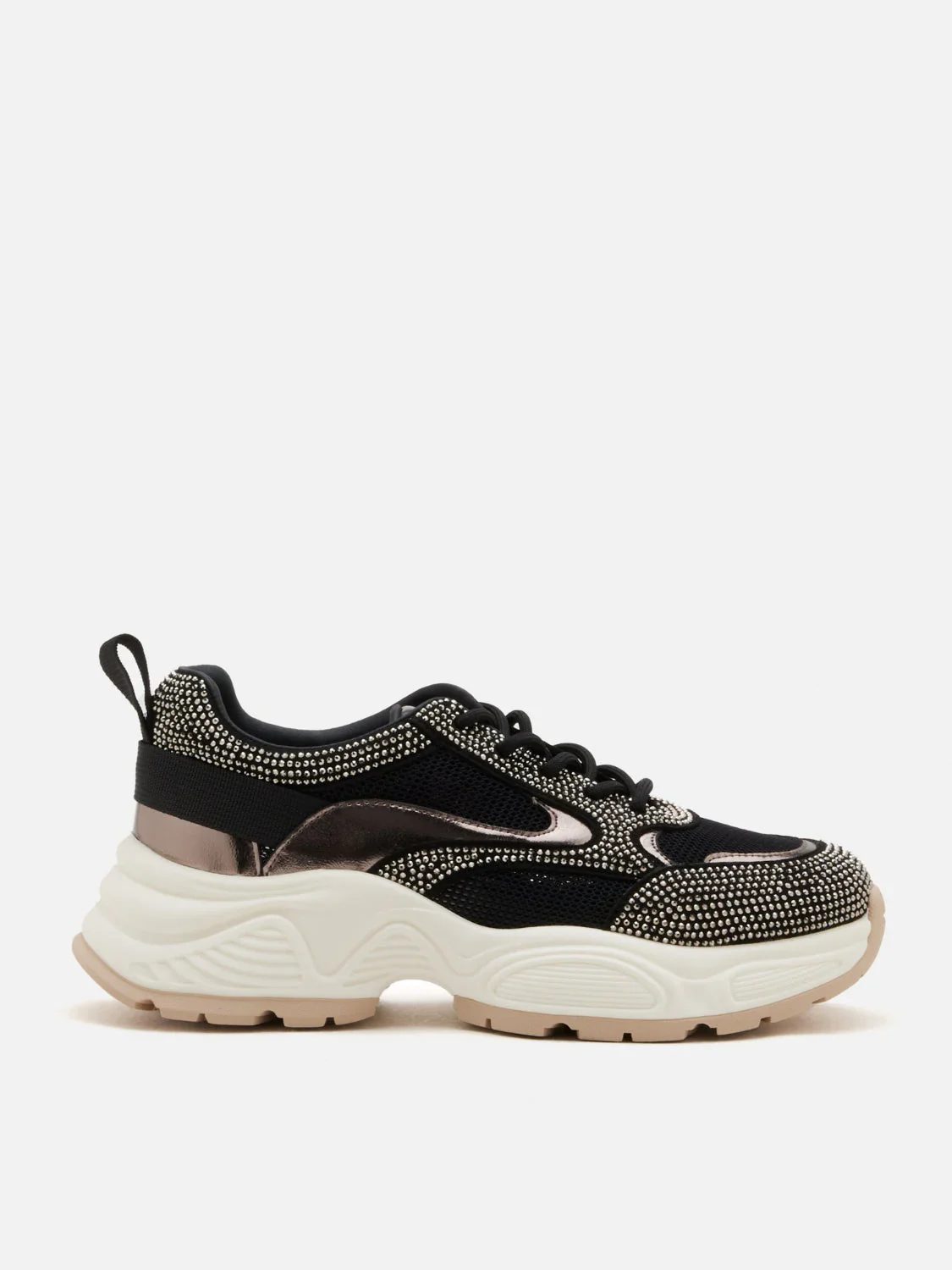 Marivelle Crystal Embellished Mesh Sneakers - Image 14
