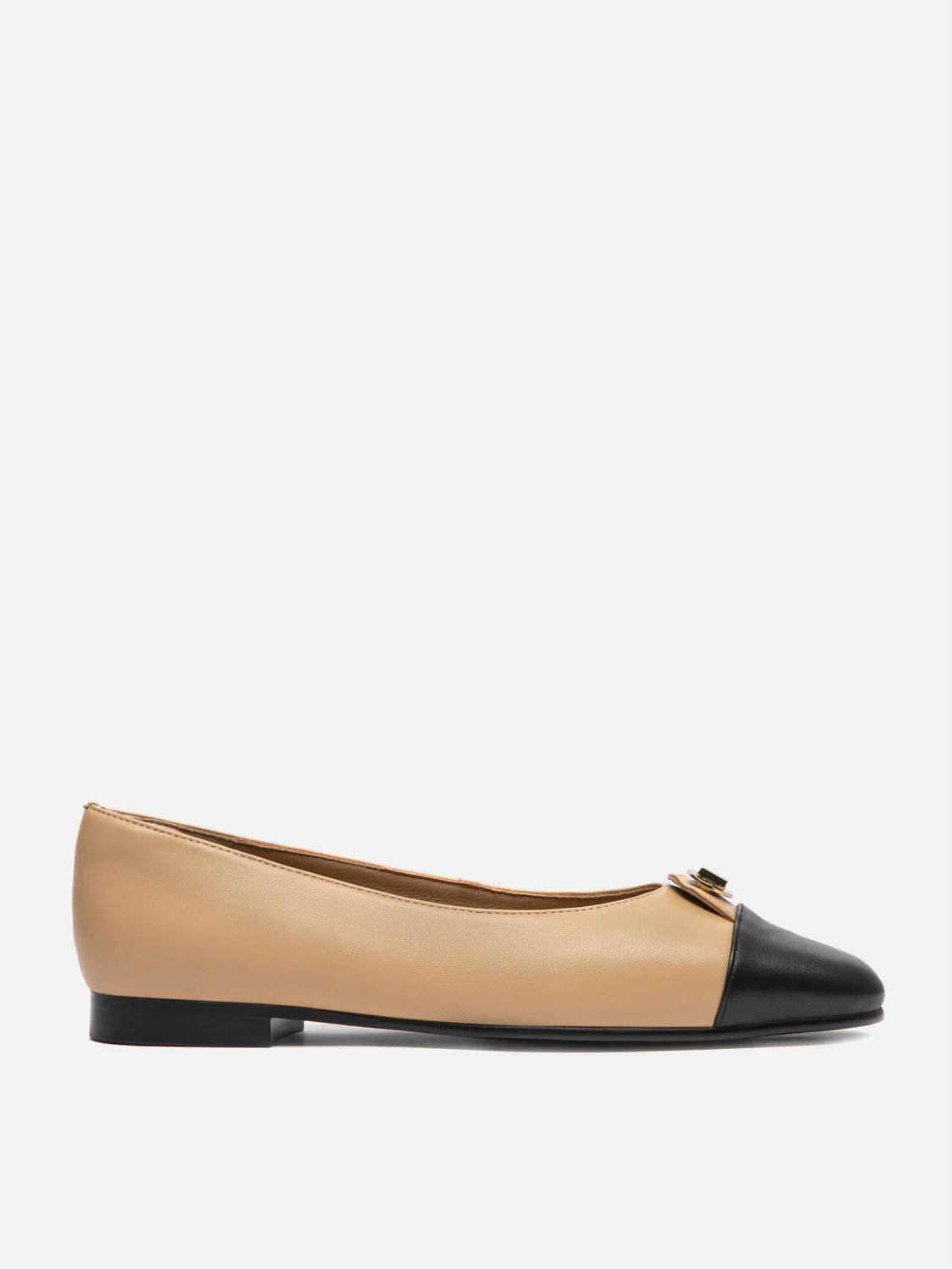 Vowen Cap Toe Leather Flats