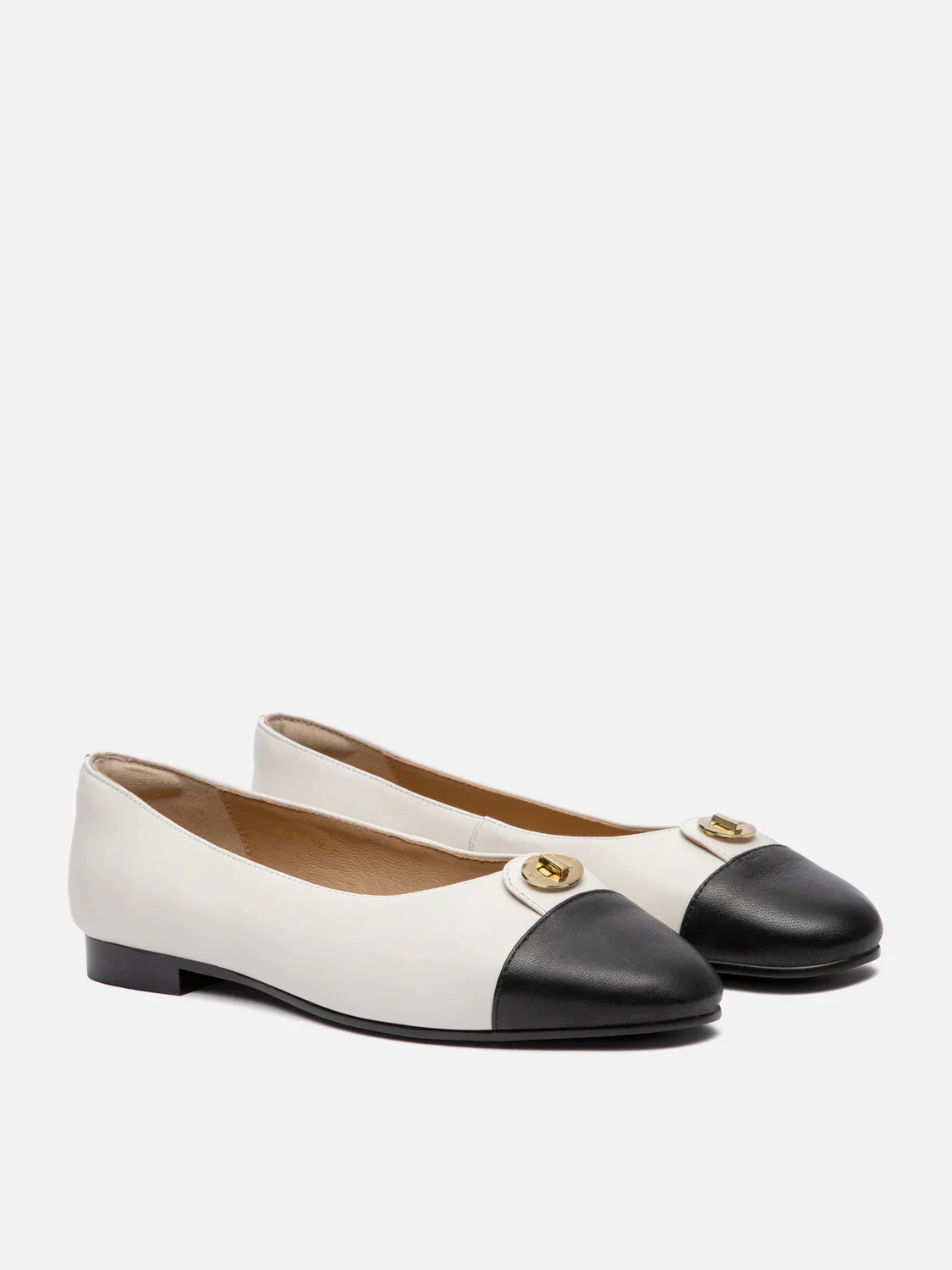 Vowen Cap Toe Leather Flats - Image 11