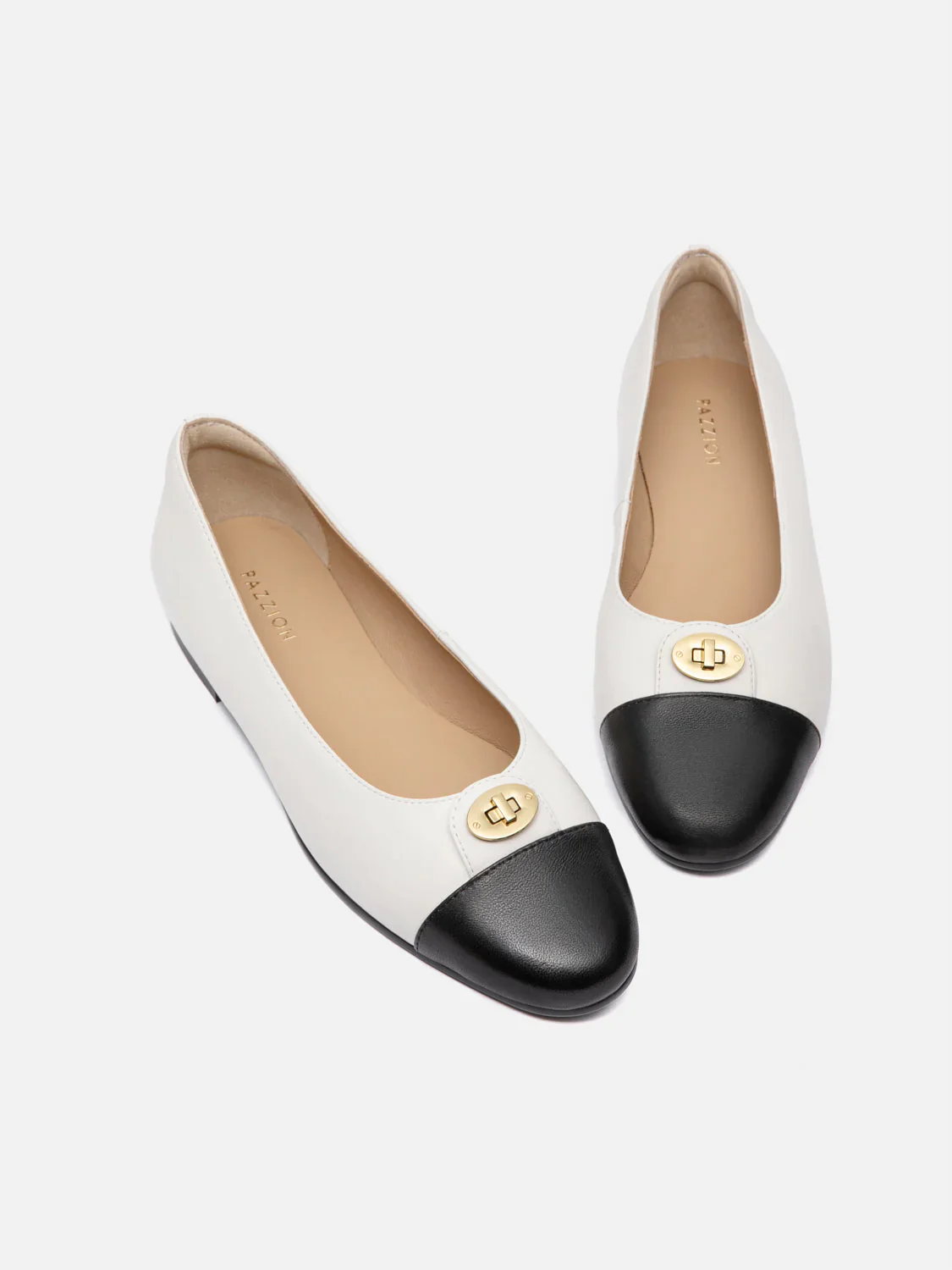 Vowen Cap Toe Leather Flats - Image 12
