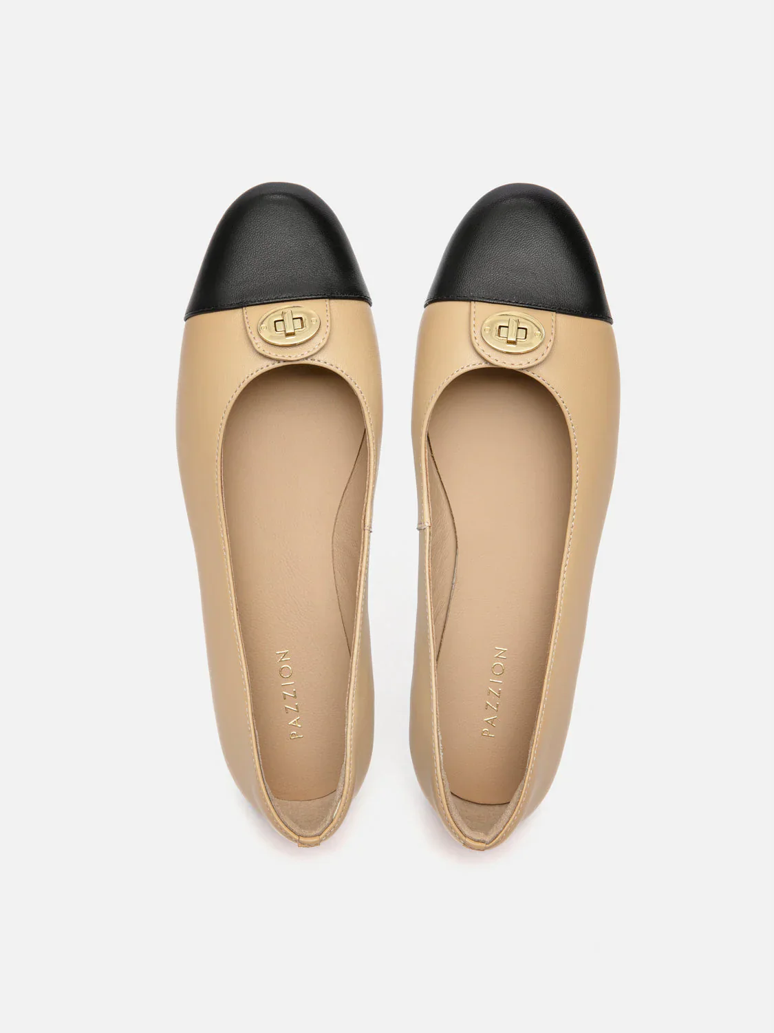 Vowen Cap Toe Leather Flats - Image 5