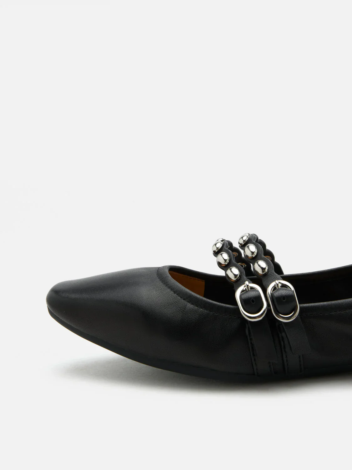 Sydney Studded Double Strap Flats - Image 10