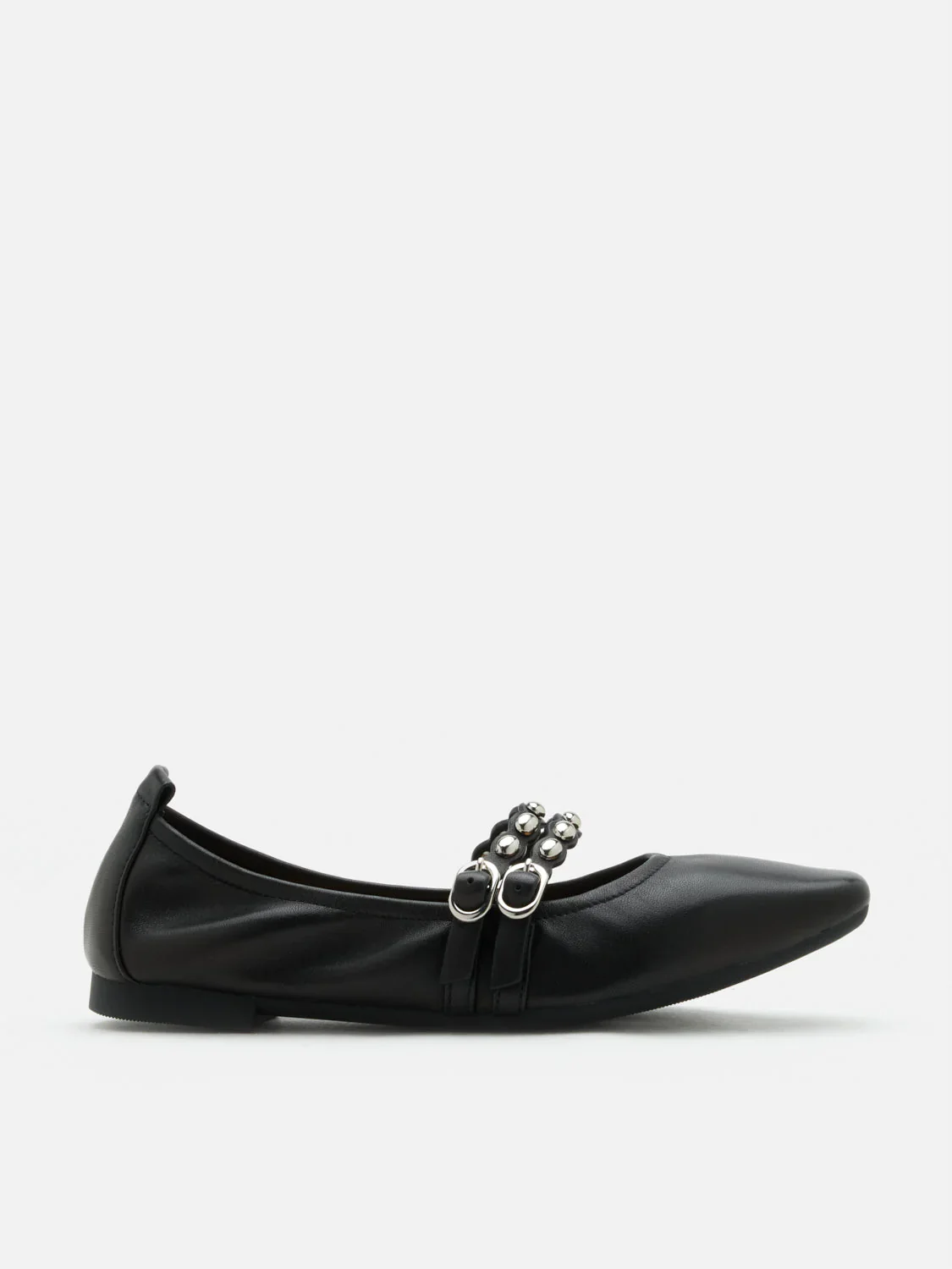 Sydney Studded Double Strap Flats - Image 11