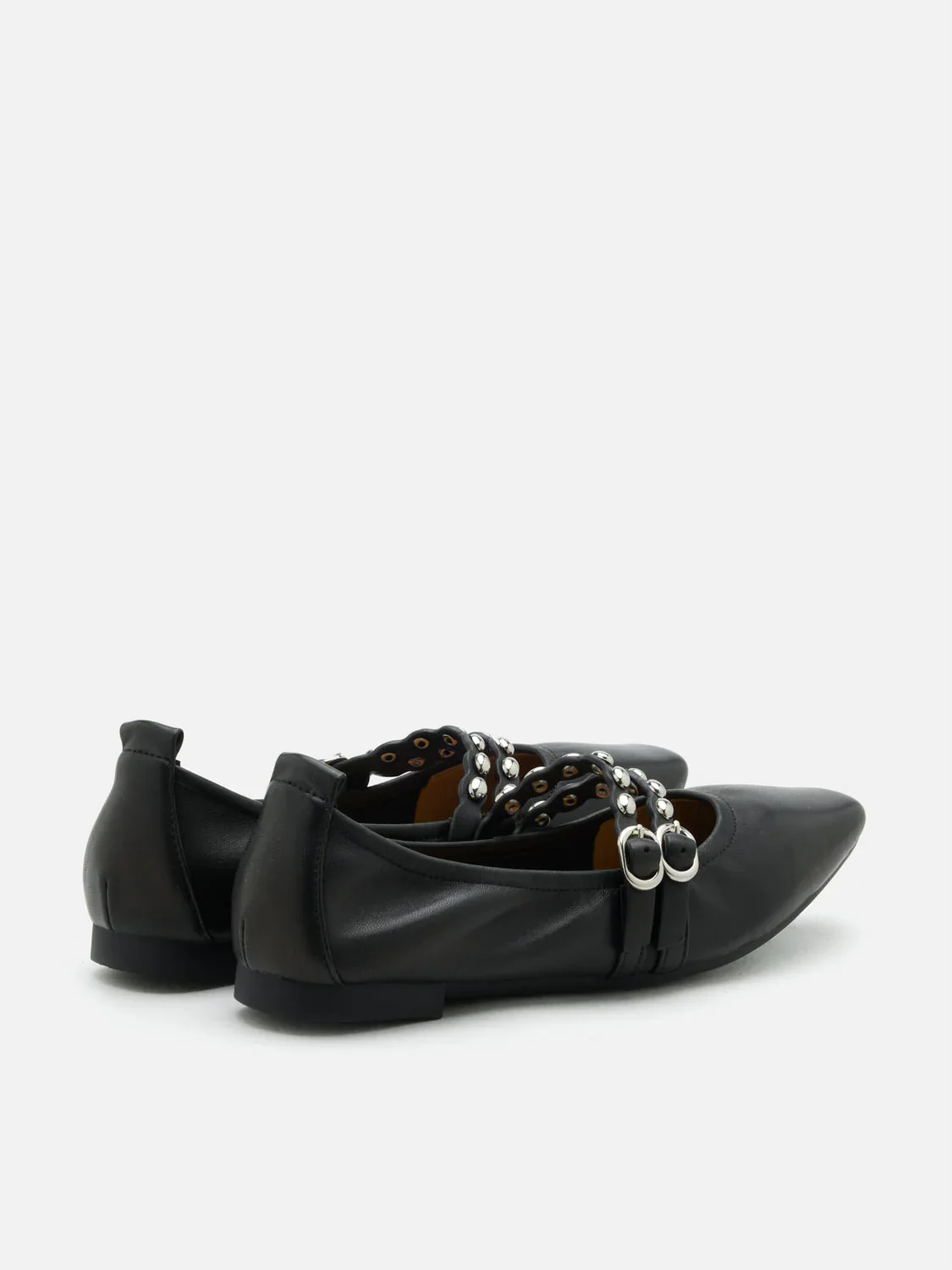 Sydney Studded Double Strap Flats - Image 14