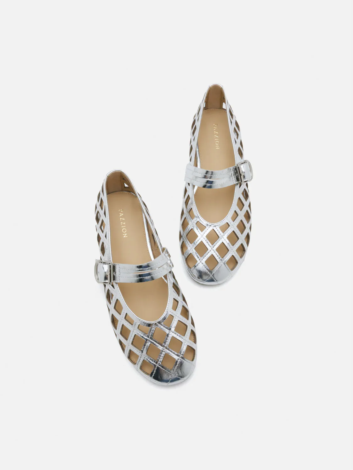 Mica Lattice Stitch Mary Janes - Image 14