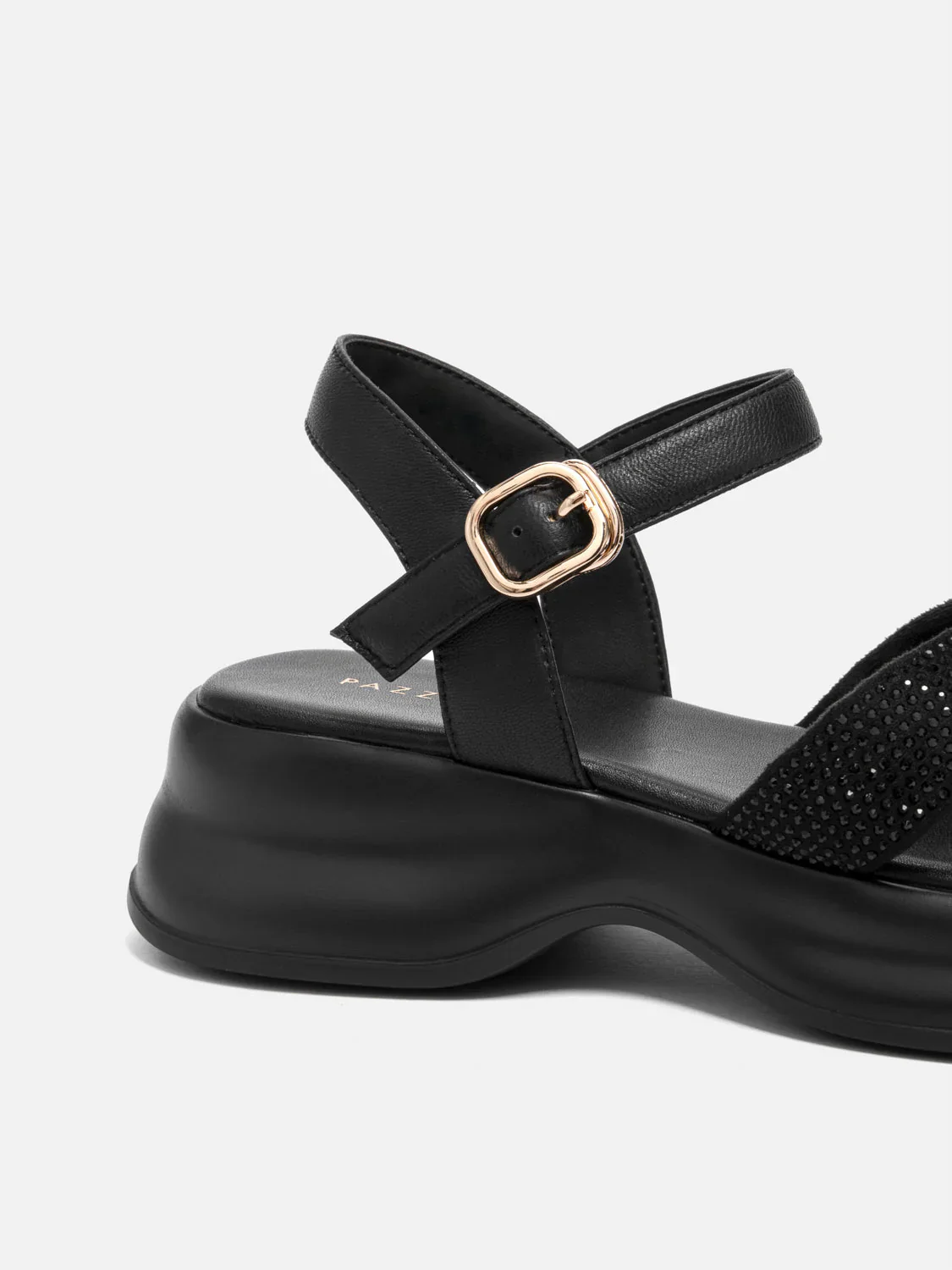 Olyvienne Crystal Embellished Platform Sandals - Image 13