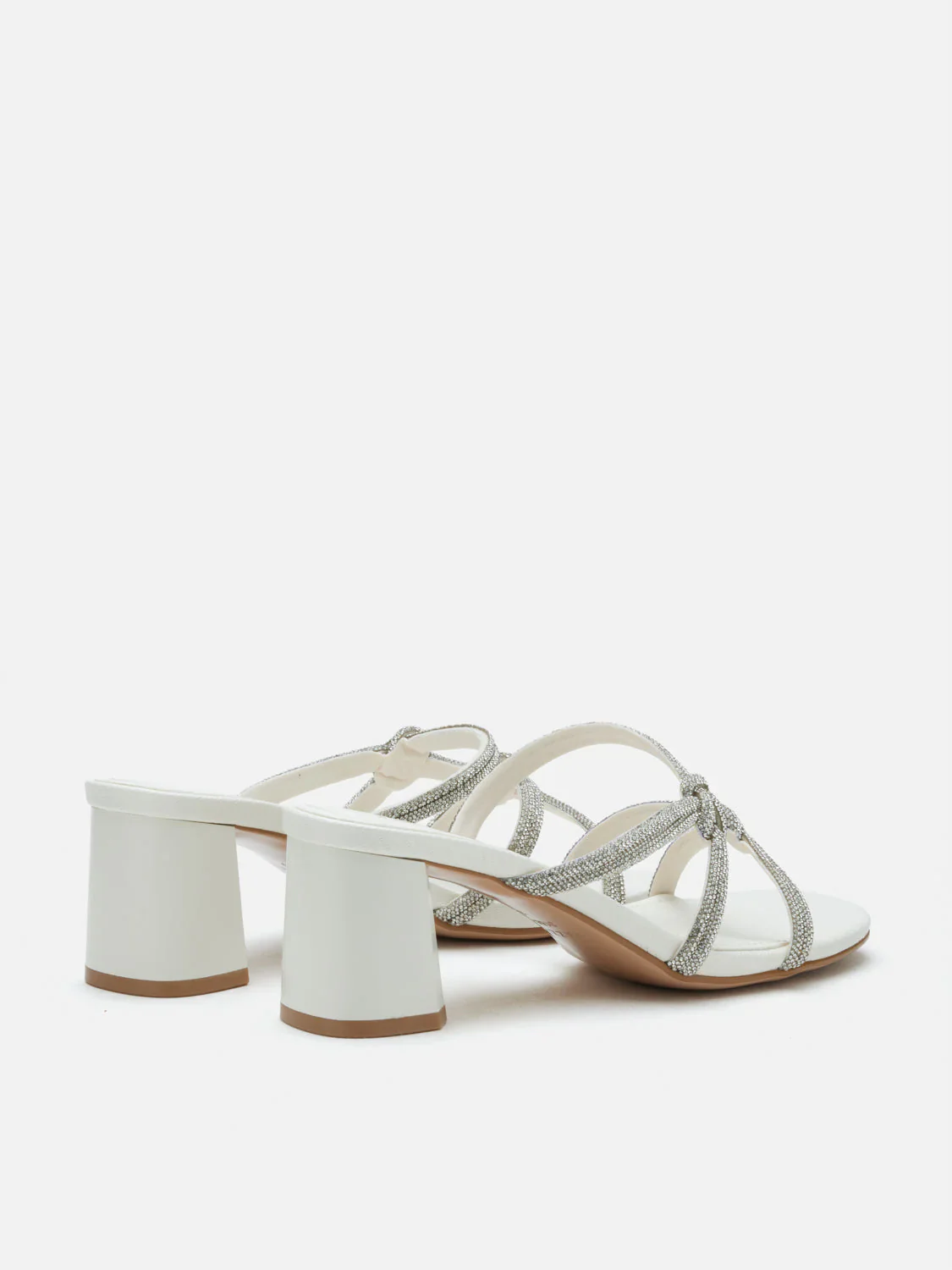 Ema Double Knot Crystal Sandal Heels - Image 7
