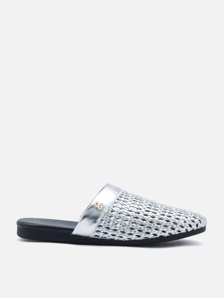 Ayanna Woven Slip-On Mules - Image 5